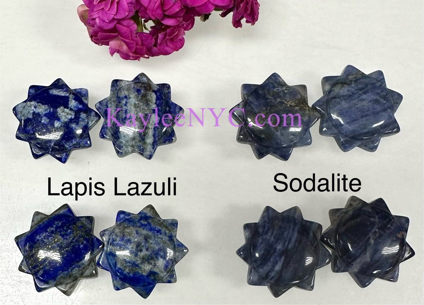 18 PCs 3cm Crystal Sun Healing Energy