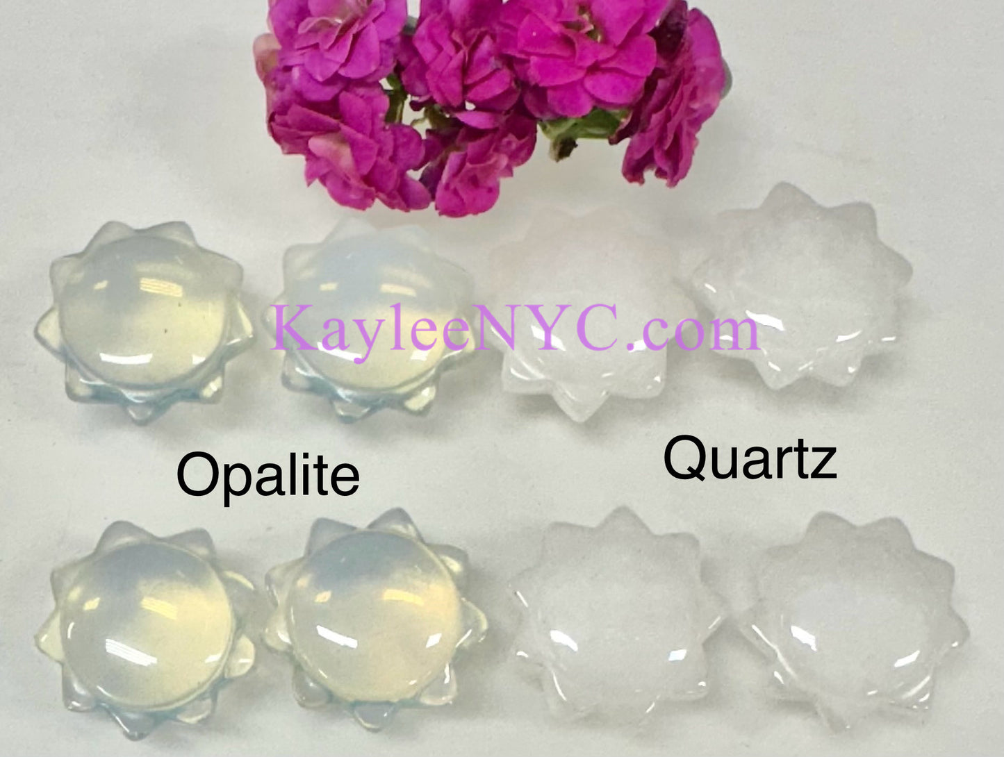 18 PCs 3cm Crystal Sun Healing Energy