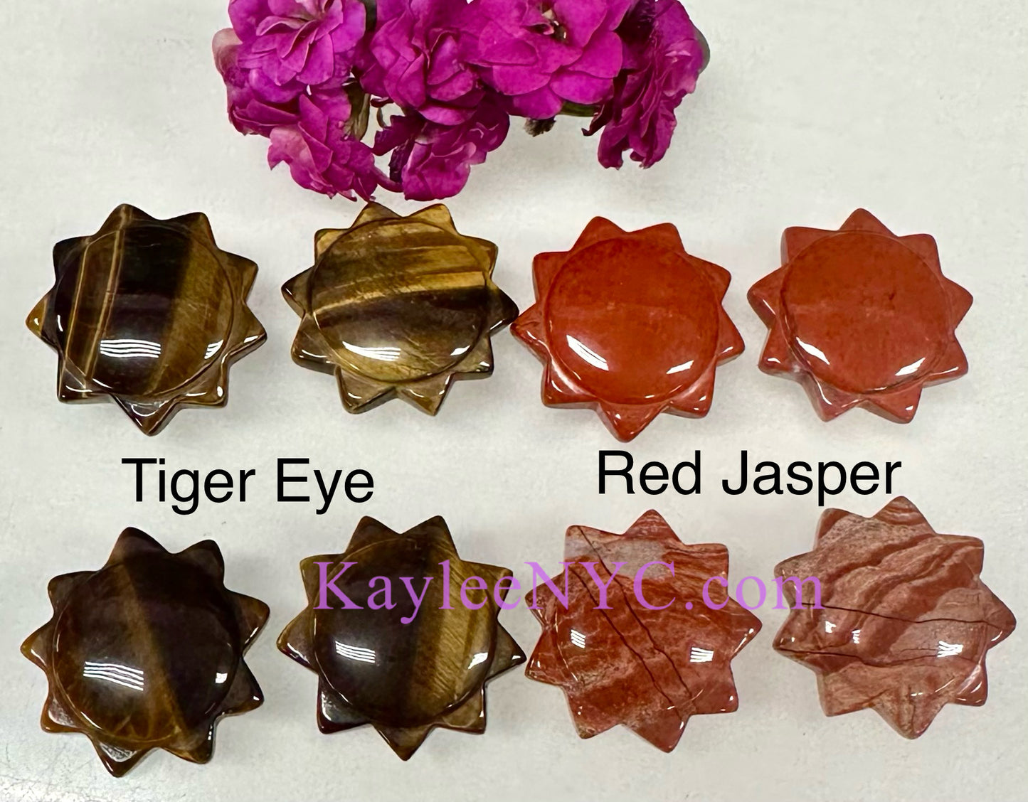 18 PCs 3cm Crystal Sun Healing Energy