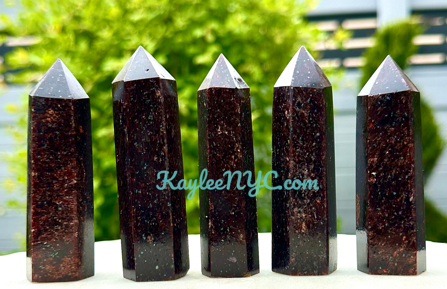 Wholesale Lot 1 lb Natural Red Lepidolite w Mica Tower Obelisk Point Wand Crystal Energy Healing