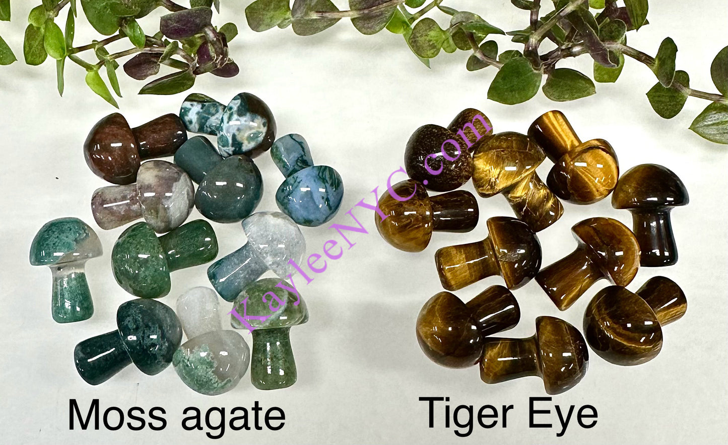 Wholesale Lot 50 PCs Mixed Crystal Mushroom 19mm Healing Energy