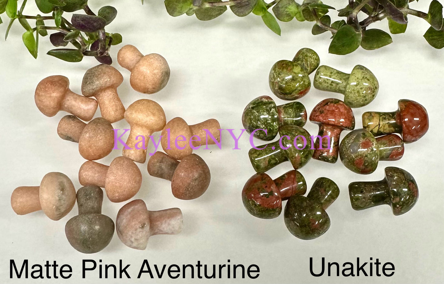 Wholesale Lot 50 PCs Mixed Crystal Mushroom 19mm Healing Energy