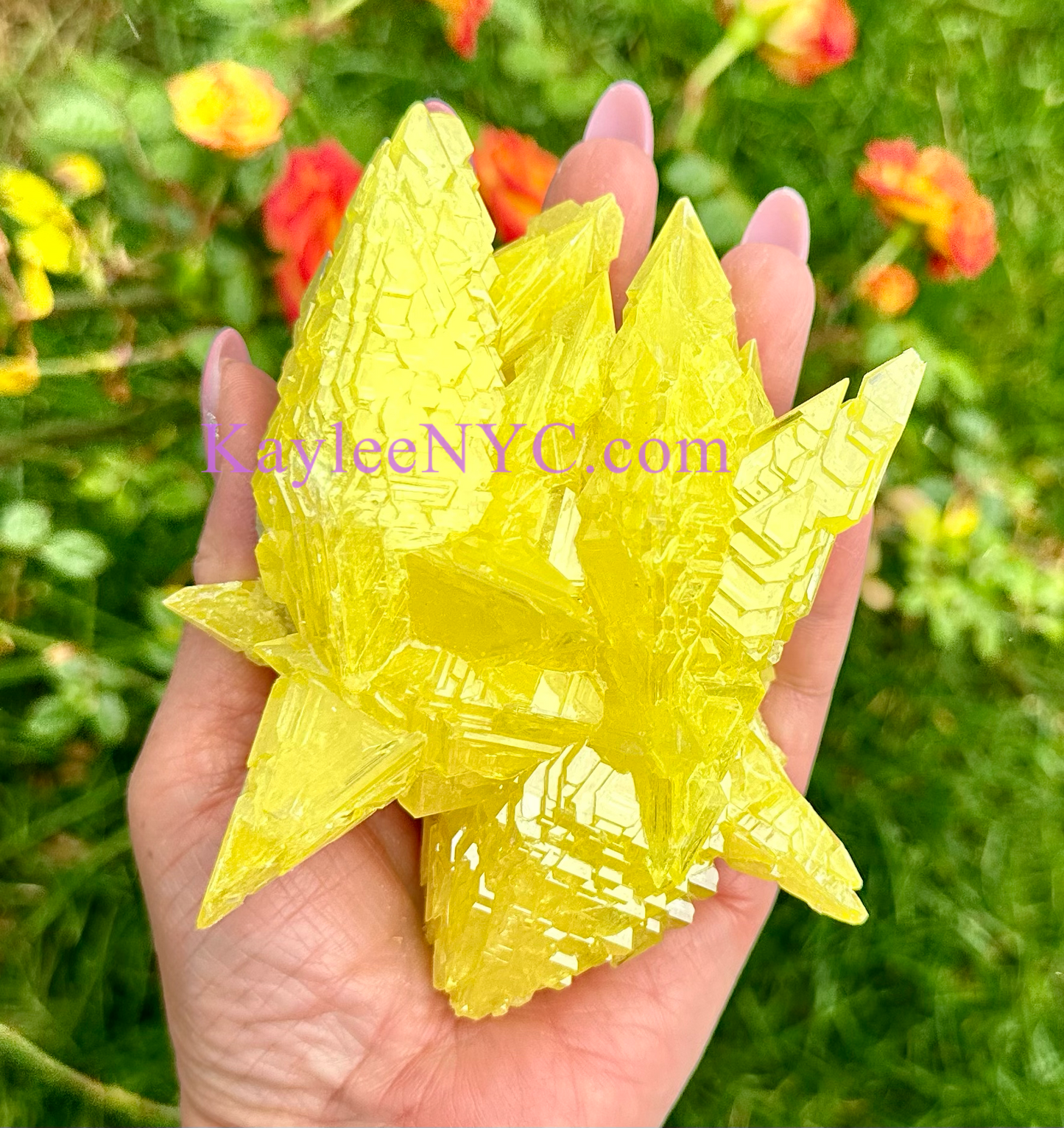 Wholesale Lot 4-5 PCs Sulfur Cluster Raw Crystal healing energy