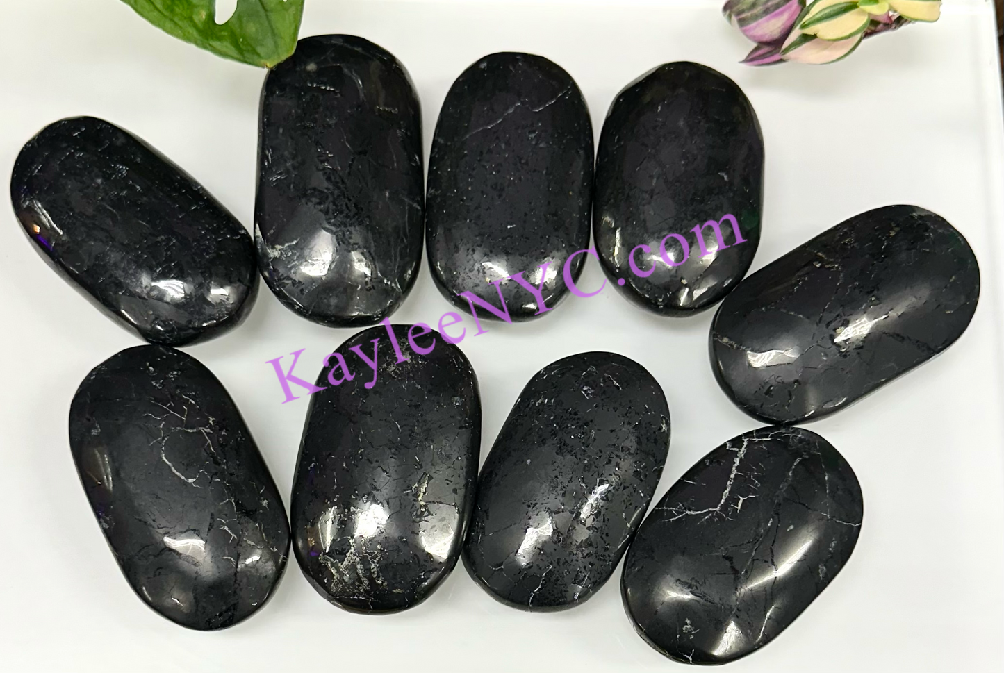 Wholesale 2 Lb Lot Natural Shungite Palm Stones Crystal Energy