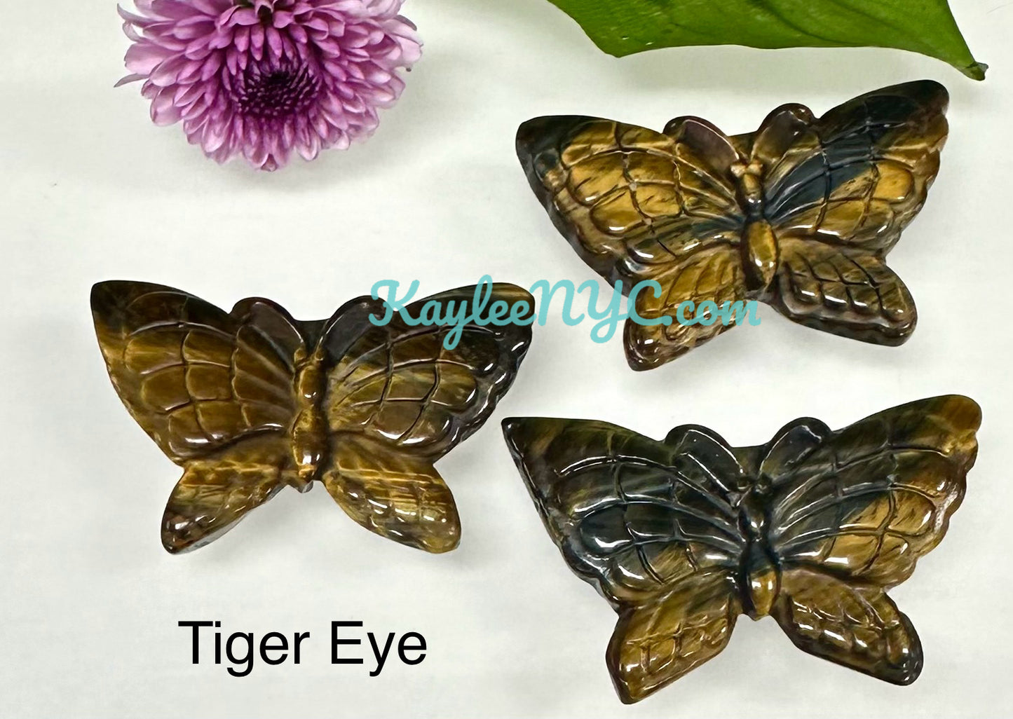 Wholesale Lot 10 PCs Natural Crystal Butterfly Healing Energy