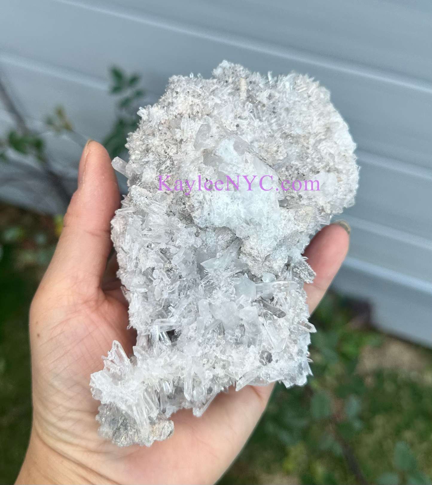 3 PCs Natural Clear Quartz Cluster Crystal Raw