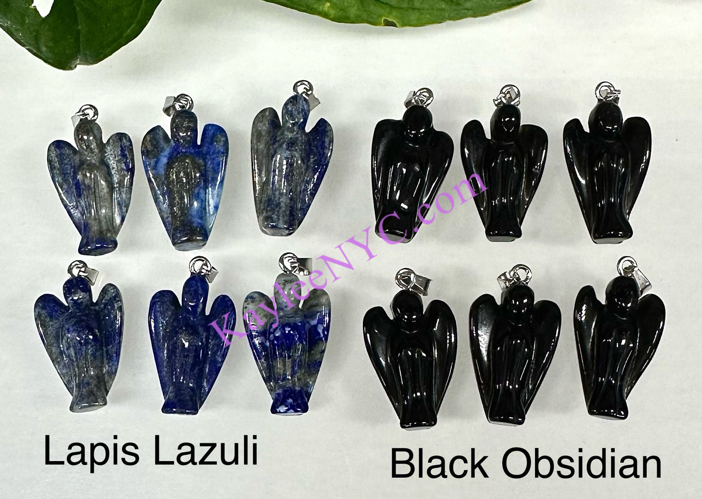 Wholesale Lot 12 Pcs Natural Angel Pendant Healing