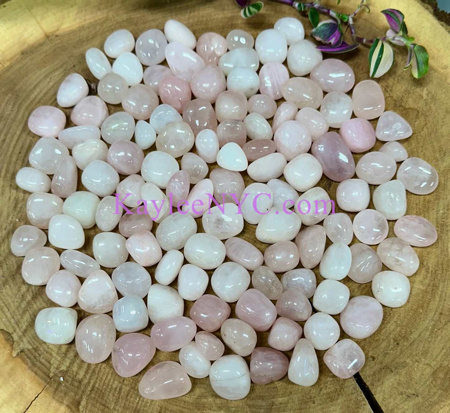 2 lbs Natural Rose Quartz Tumble