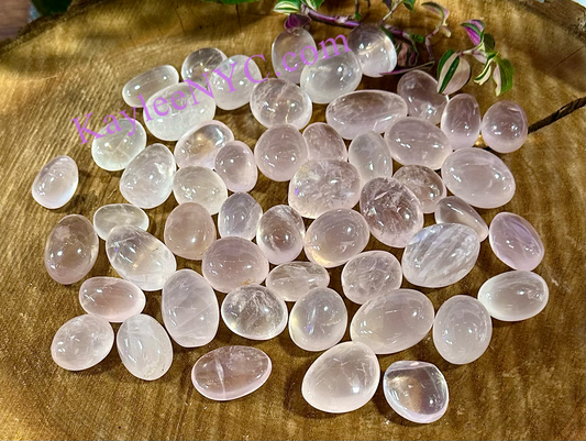 2 lbs Natural Rose Quartz Tumble