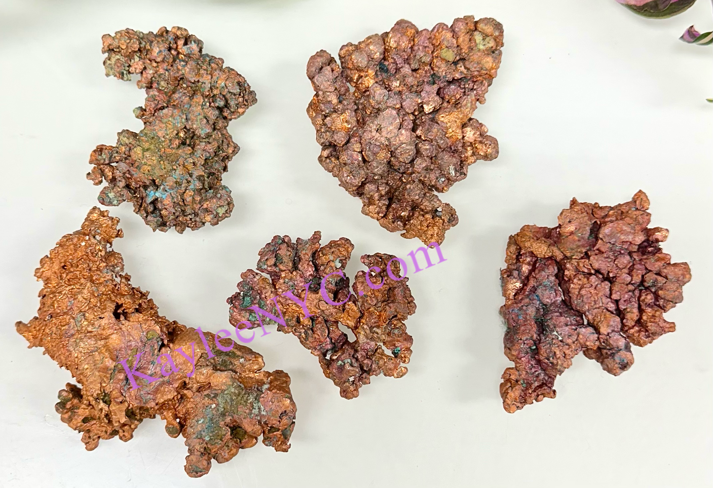 2 lb Natural Copper Specimens Raw