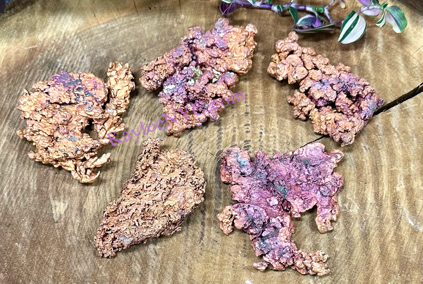 2 lb Natural Copper Specimens Raw