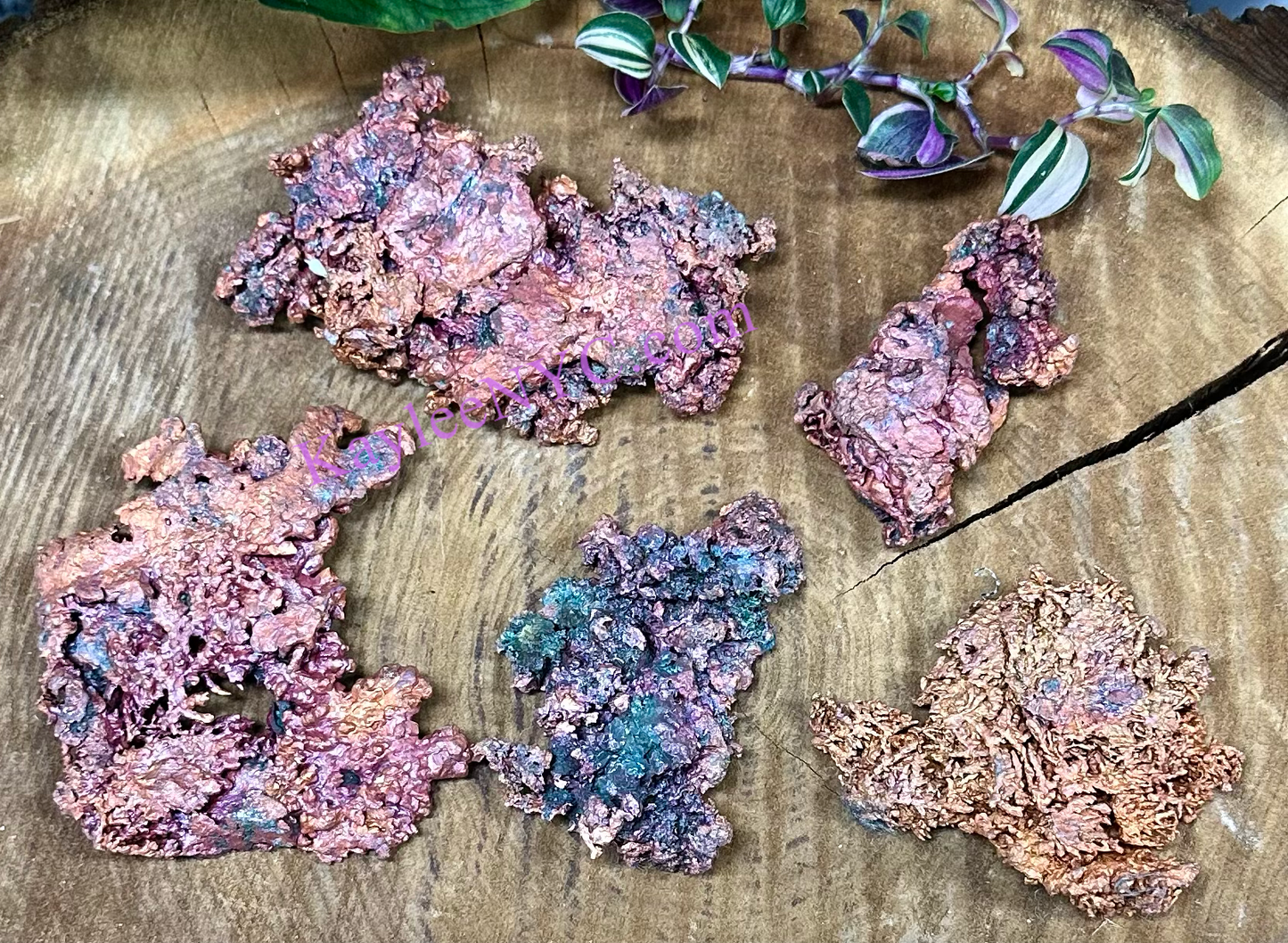 2 lb Natural Copper Specimens Raw