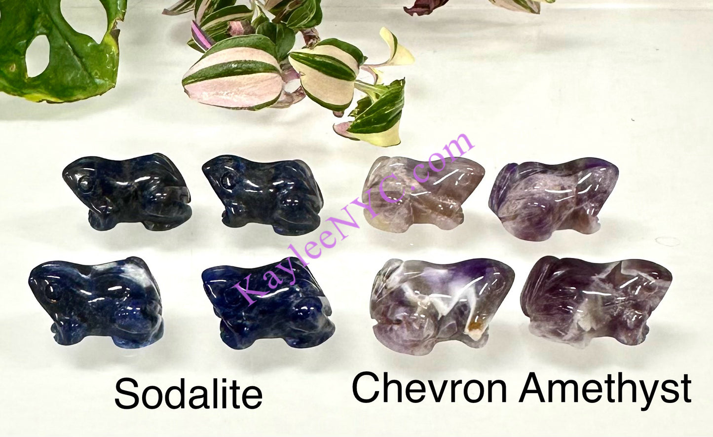 18 PCs 1” Mix Crystal Frogs