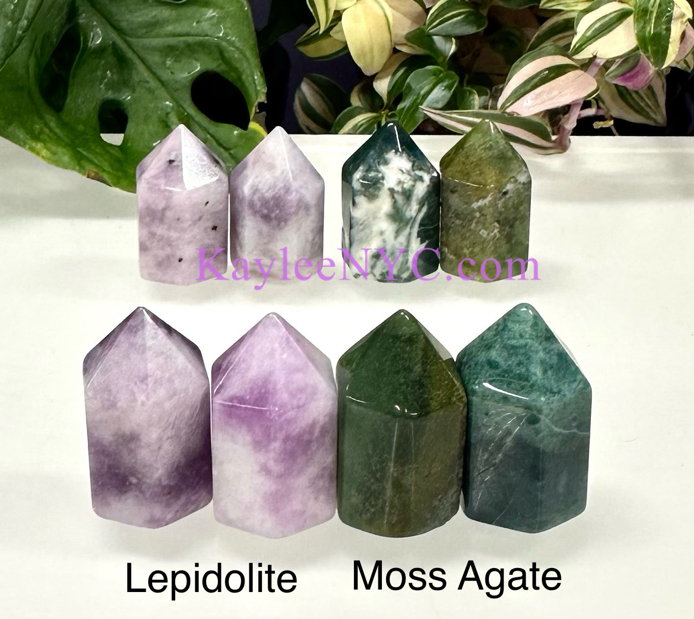 16 PCs Natural Mix Crystal Mini Obelisk Tower Point