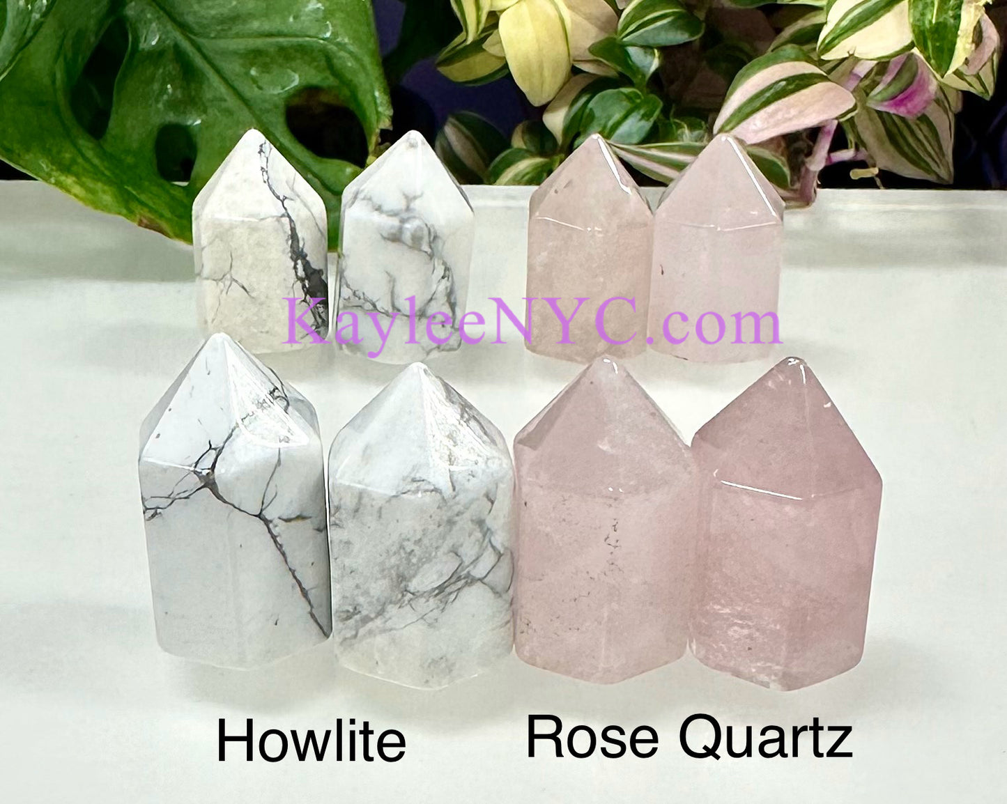 16 PCs Natural Mix Crystal Mini Obelisk Tower Point