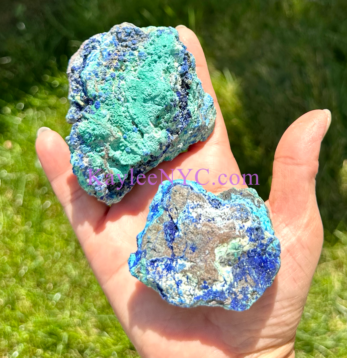 2 lbs Natural Azurite Chrysocolla Crystal healing energy