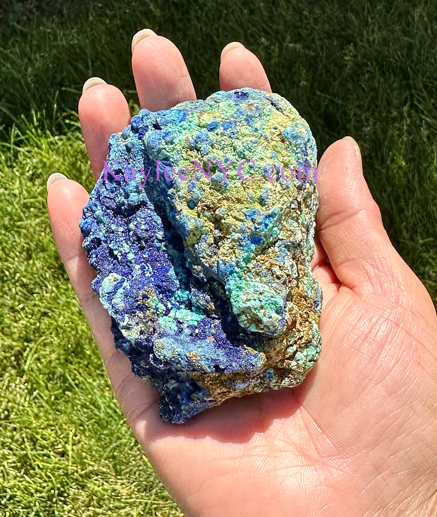 2 lbs Natural Azurite Chrysocolla Crystal healing energy