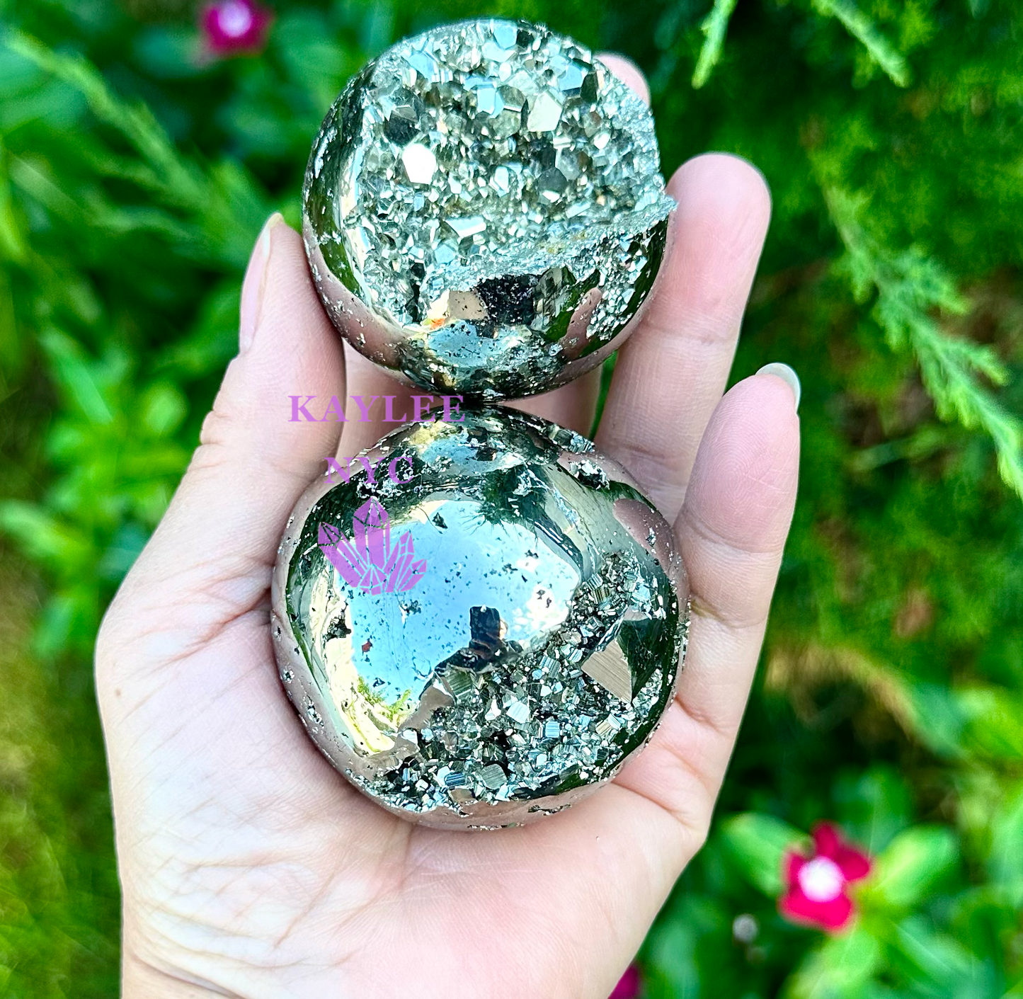 4 to 5 PCs Natural Pyrite Sphere