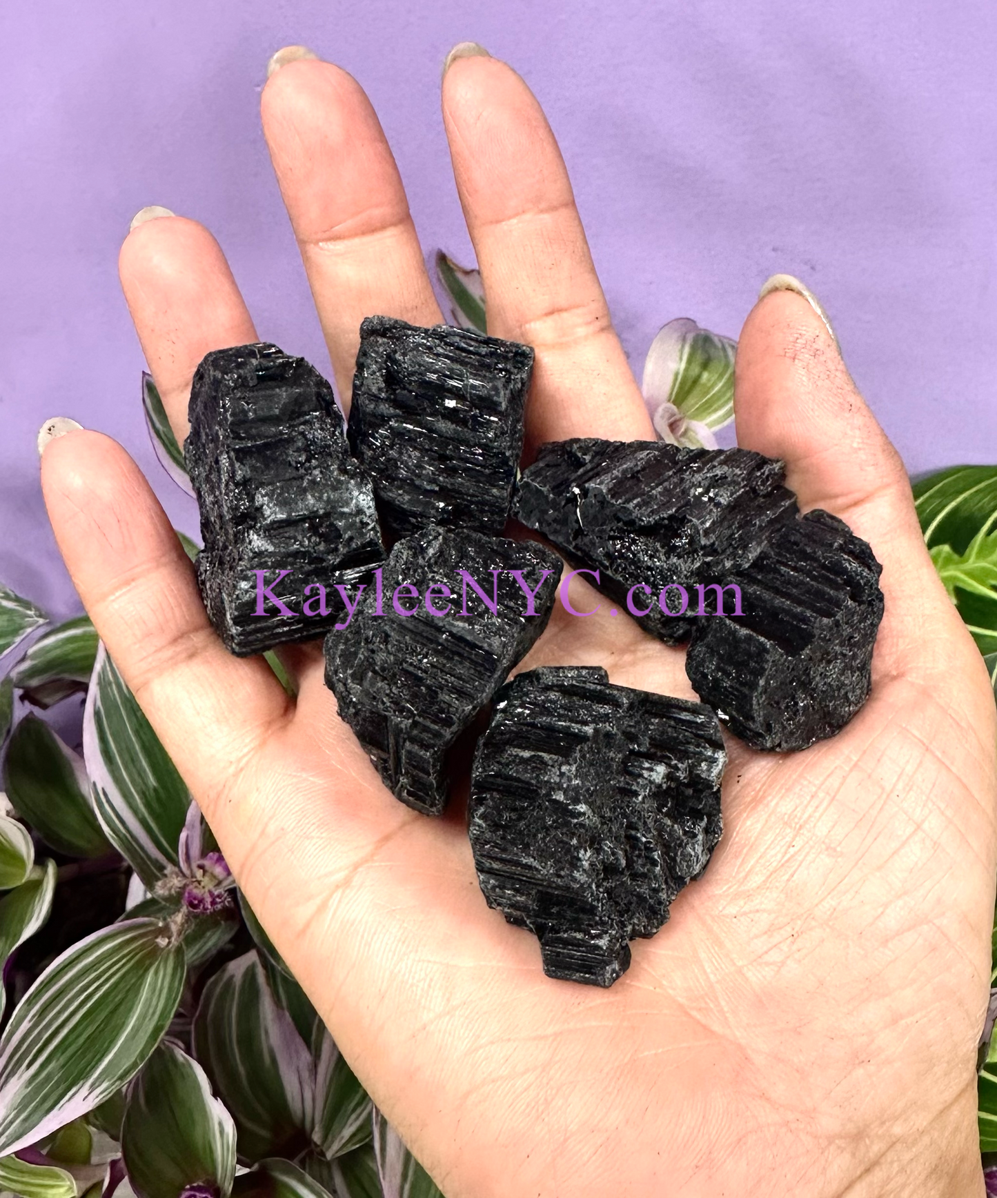 Wholesale Lot 2 lbs Natural Raw Black Tourmaline Crystal