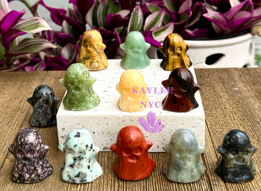 12 PCs 30mm Natural Crystal Ghost