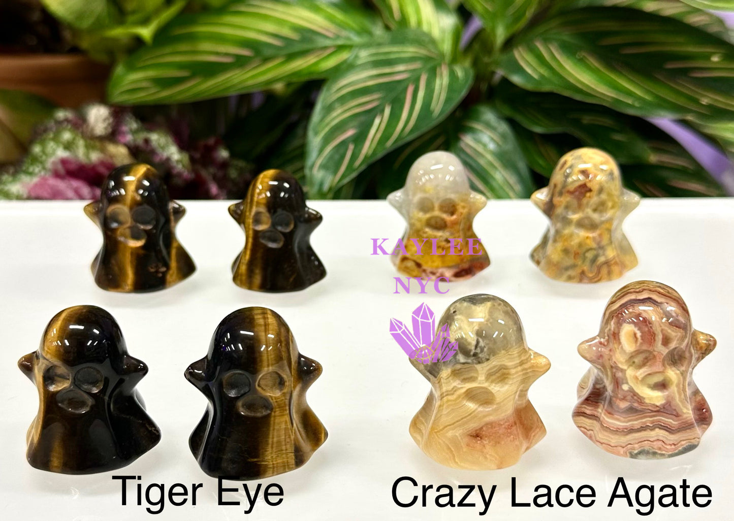 12 PCs 30mm Natural Crystal Ghost