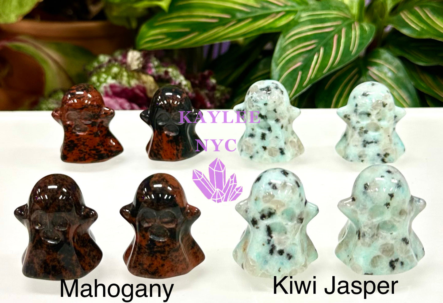 12 PCs 30mm Natural Crystal Ghost