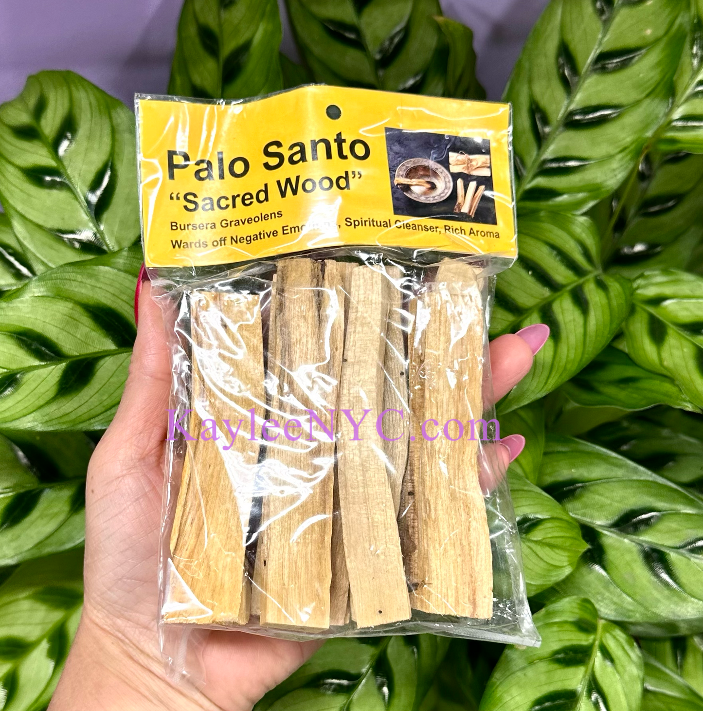 8 packs Natural Palo Santo Wood Healing Energy