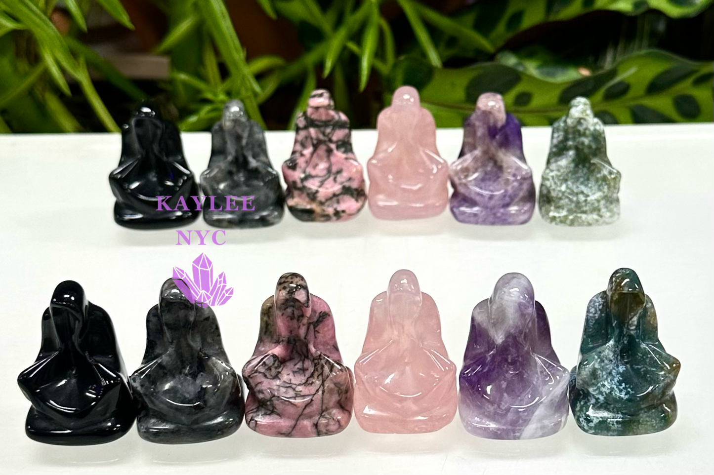 12 PCs 1.3” Natural Crystal Grim Reaper