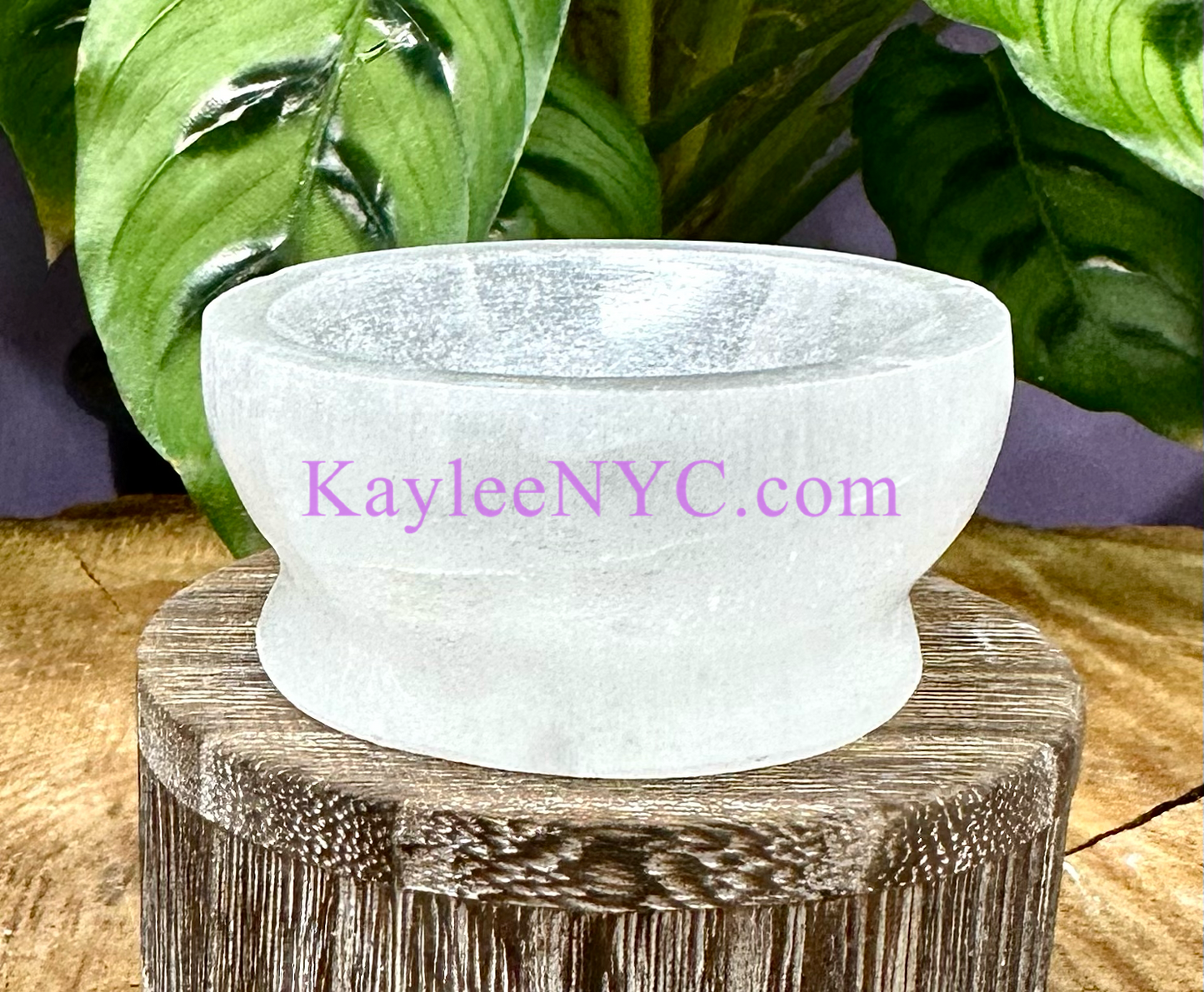 12 PCs large Natural Selenite aka Satin Spar Bowl ~6cm