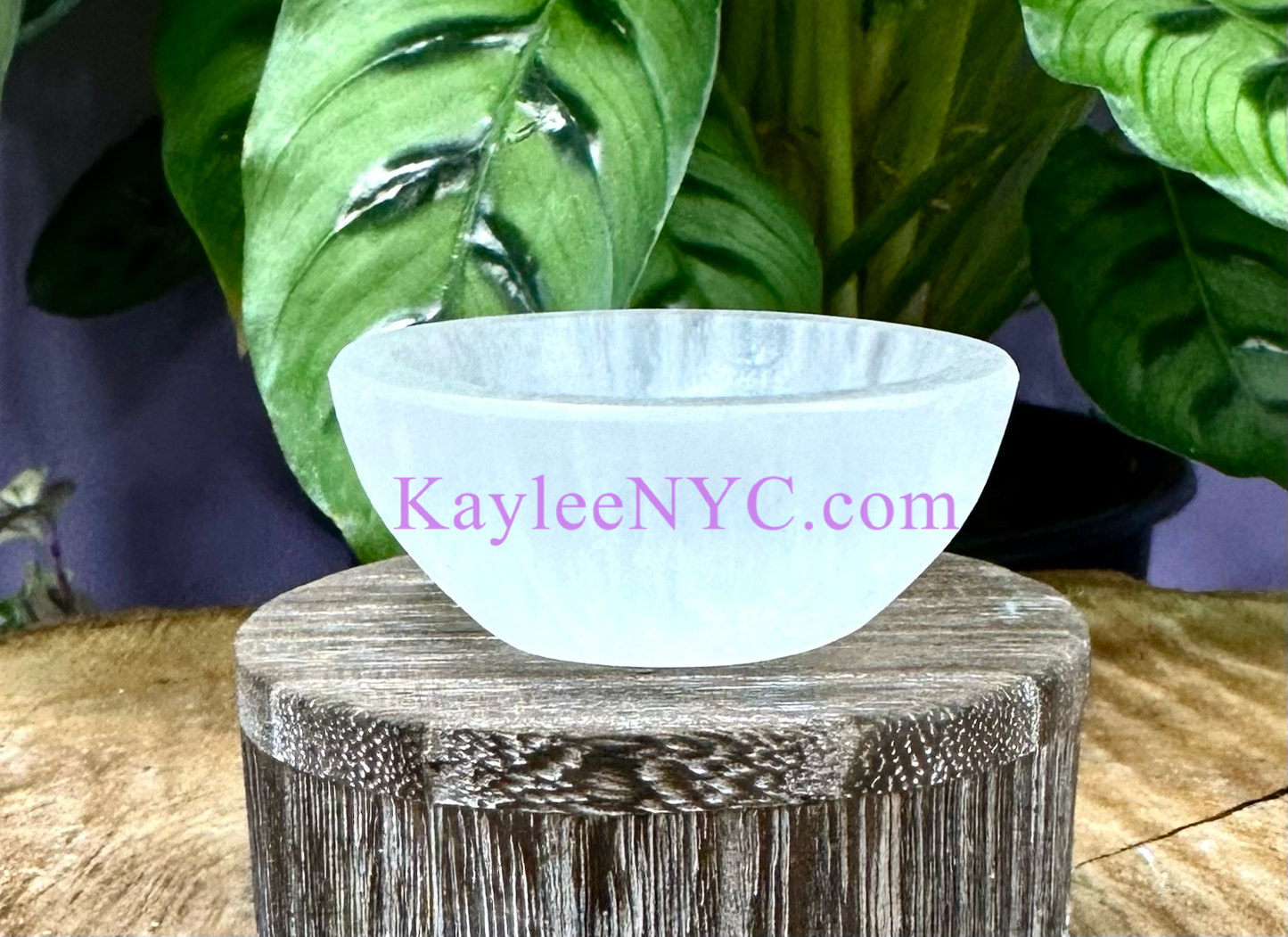 12 PCs large Natural Selenite aka Satin Spar Bowl ~6cm