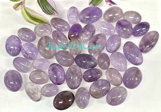 2 lbs Natural Amethyst Tumble Crystals healing energy