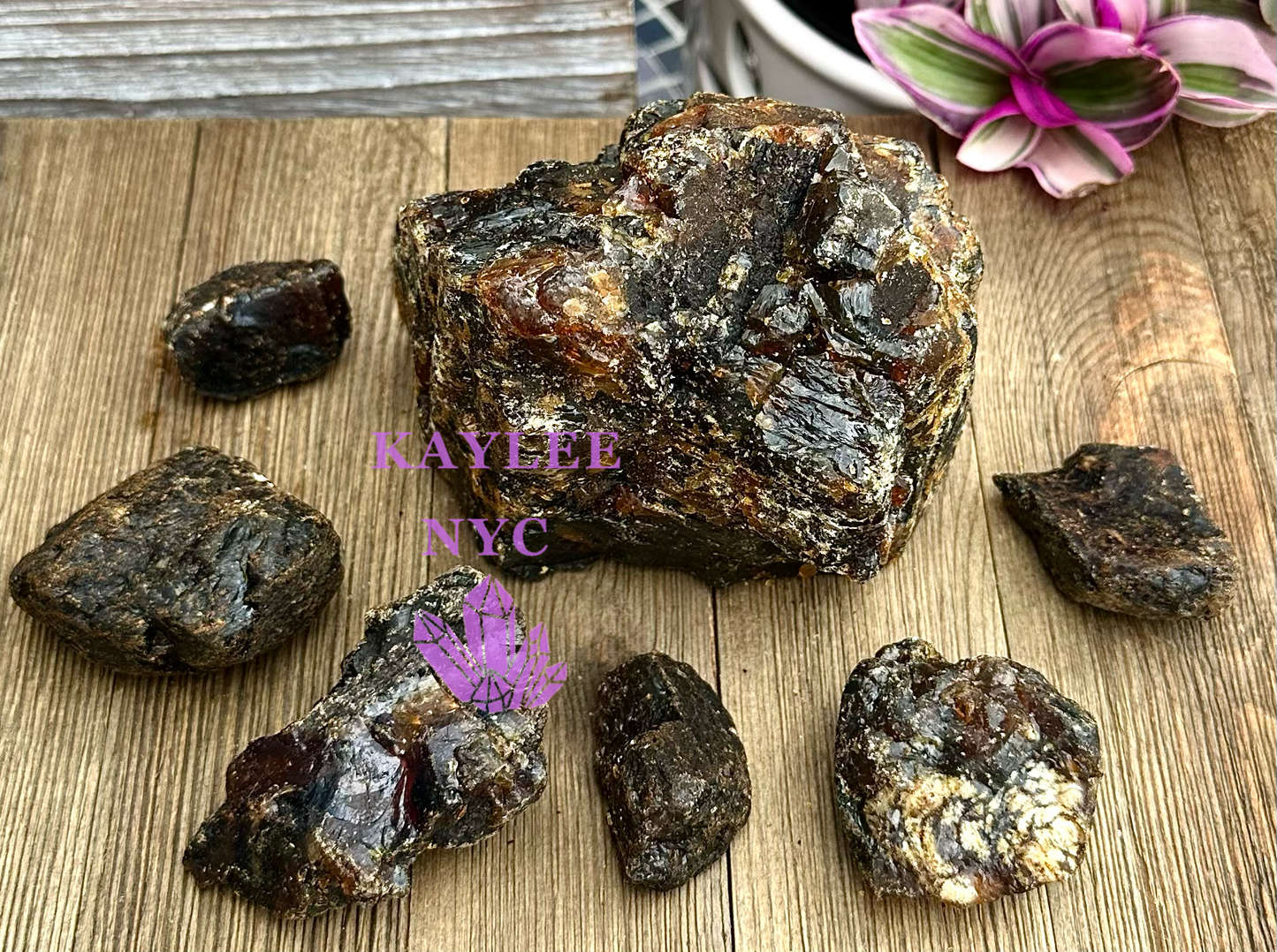 2 Lbs Natural Raw Blue Amber Crystal Healing Energy