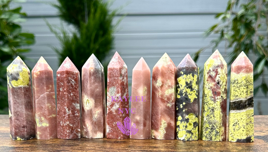 Wholesale Lot 2 Lb Natural Red Aventurine Serpentine Obelisk Tower Point