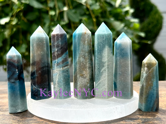 1 lb Natural Trolleite Obelisk Tower Crystals Healing Energy