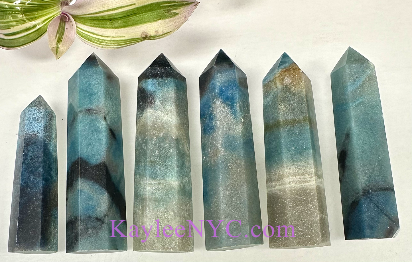 1 lb Natural Trolleite Obelisk Tower Crystals Healing Energy