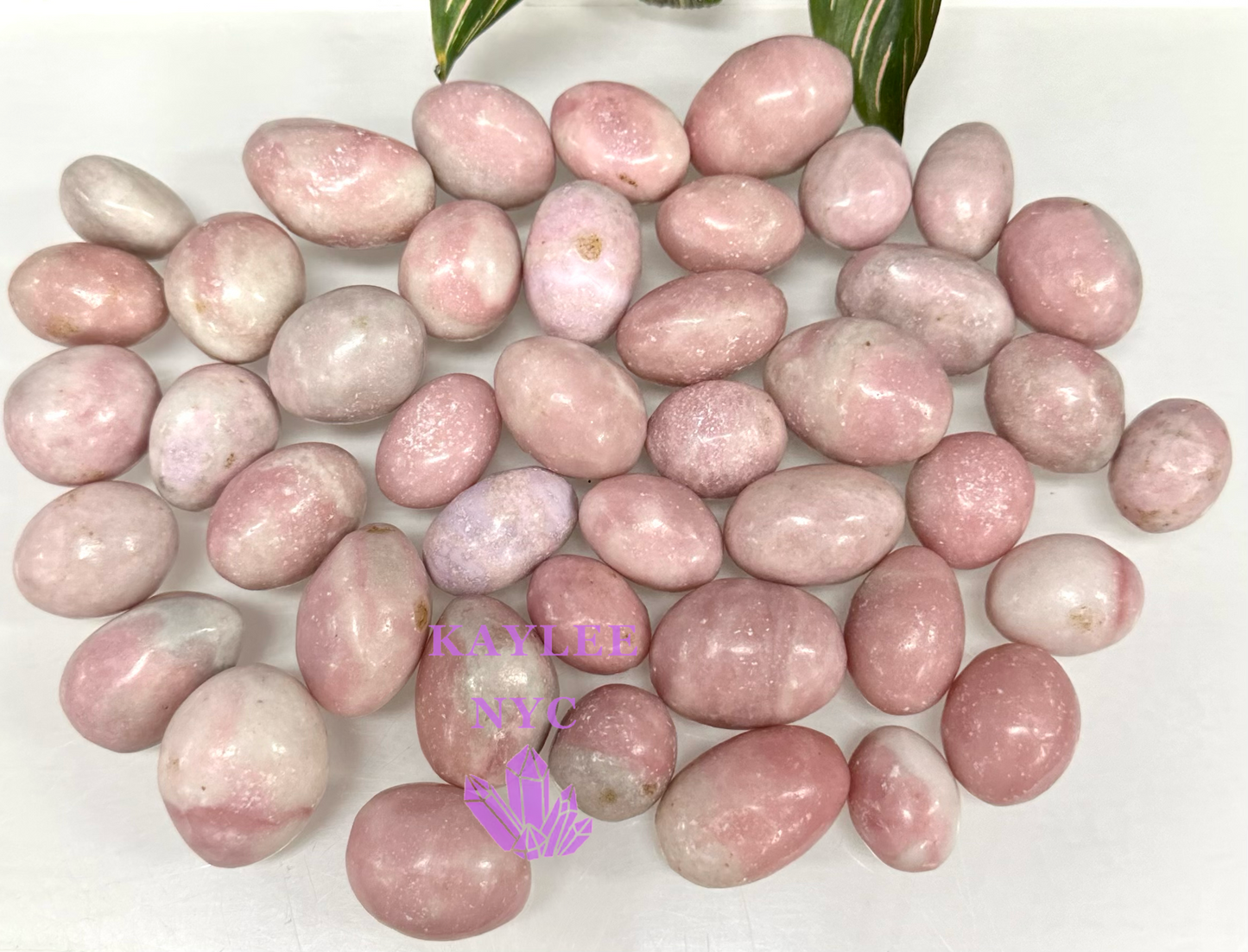 2 lbs Natural Pink Opal Tumble