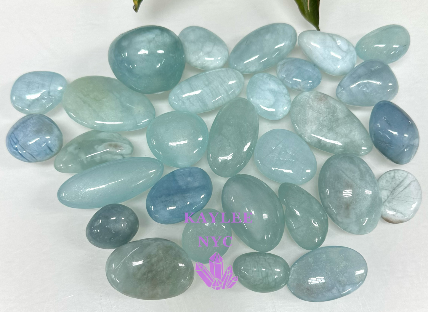 Wholesale Lot 1 lb Natural Aquamarine Tumble Healing Energy Nice Quality