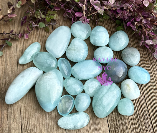 Wholesale Lot 1 lb Natural Aquamarine Tumble Healing Energy Nice Quality