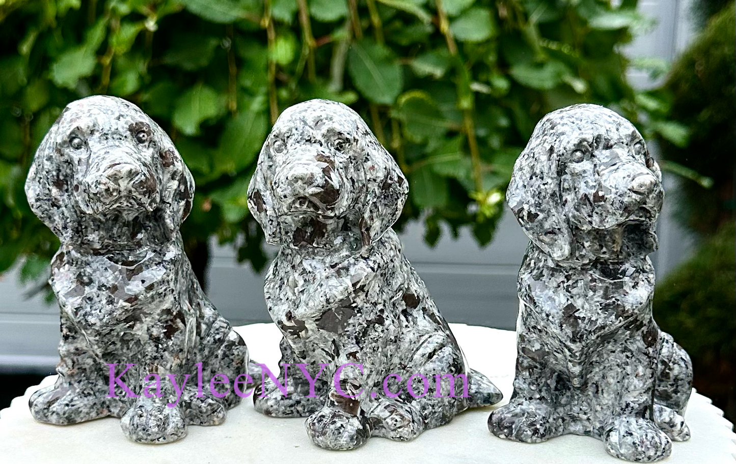 3 PCs Natural Yooperlite aka Emberlite Dogs Crystals Healing Energy