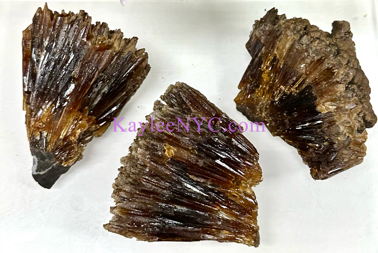 3-4 pcs Natural Amber Calcite Raw Crystal