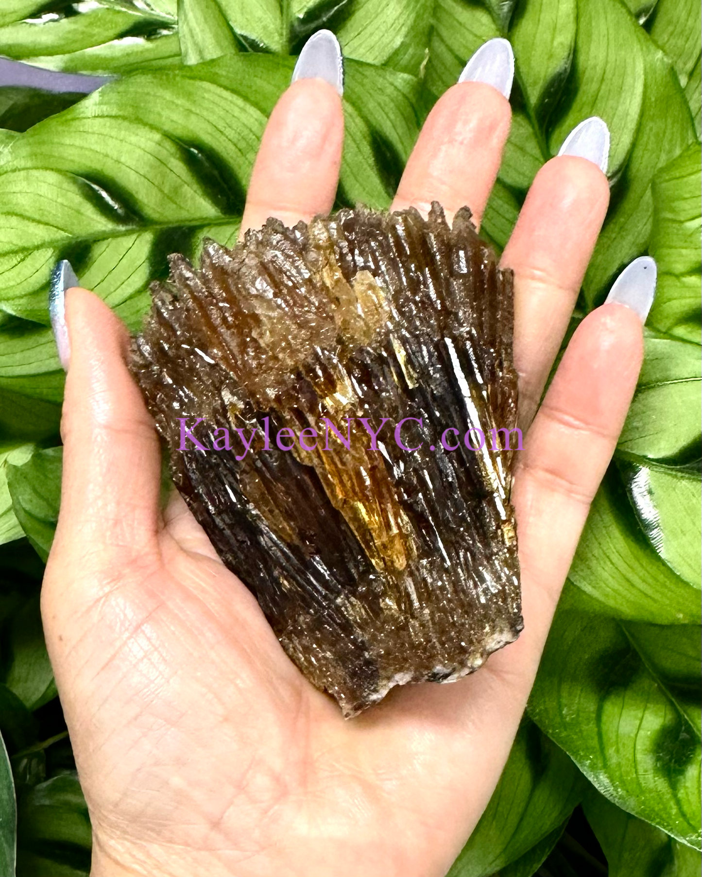 3-4 pcs Natural Amber Calcite Raw Crystal