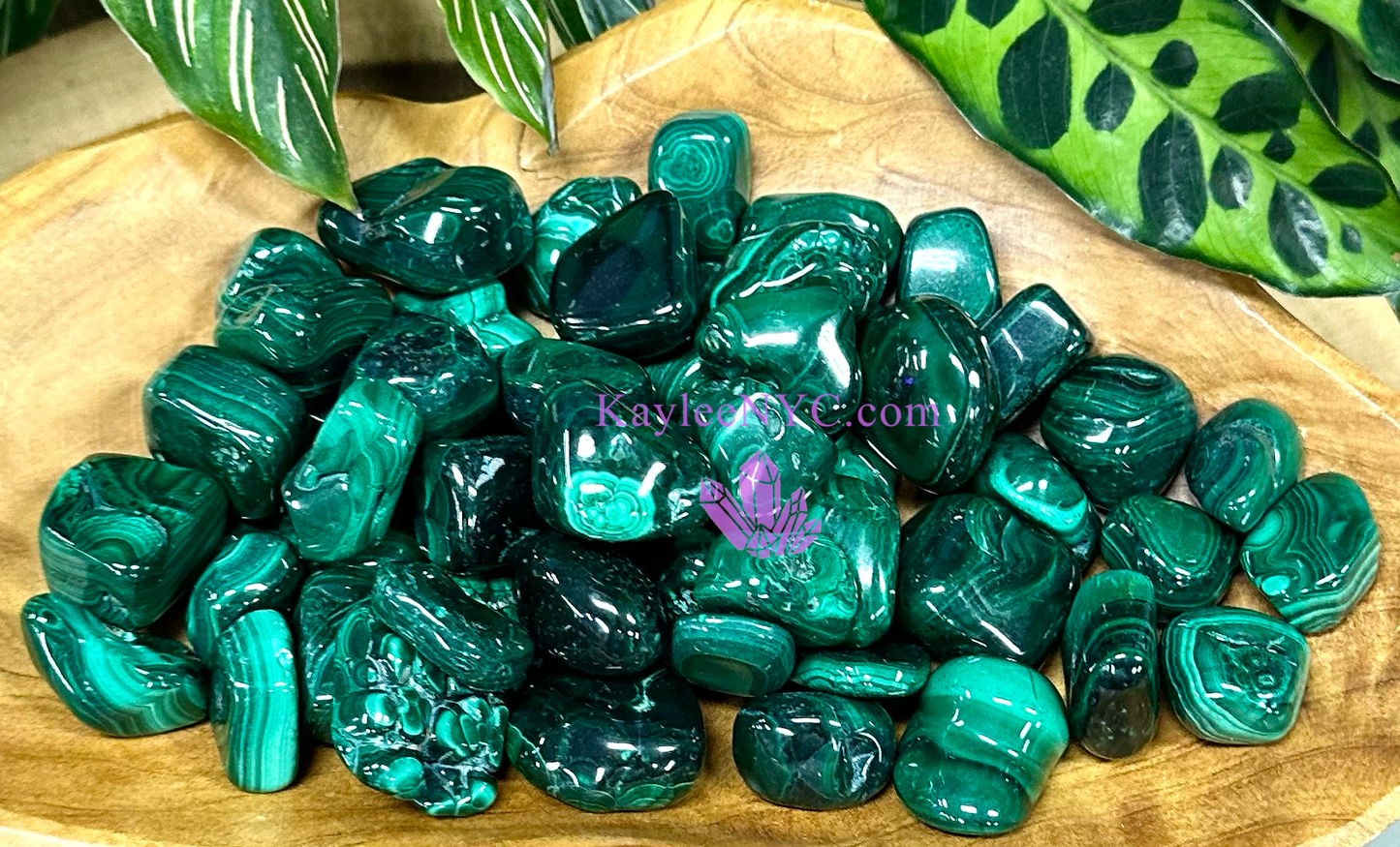 Wholesale Lot 2 Lbs Natural Malachite Tumble Healing Energy Nice Quality