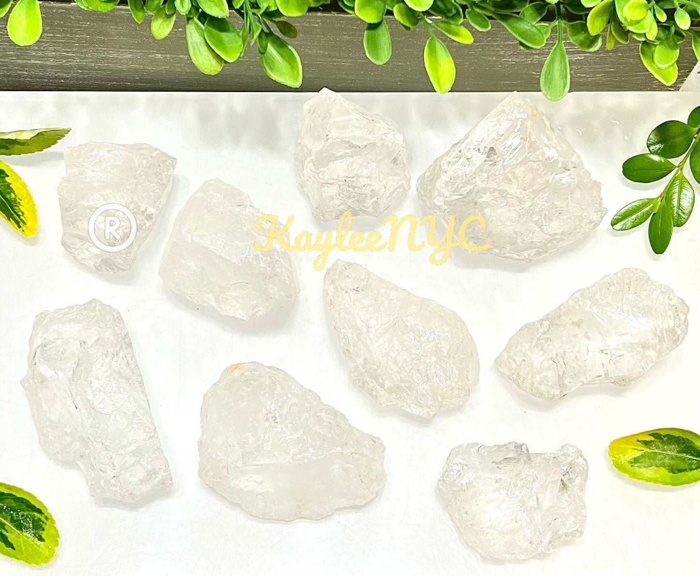 Wholesale Lot 2 lbs Natural Raw Clear Quartz Crystal Nice Quality Healing Energy