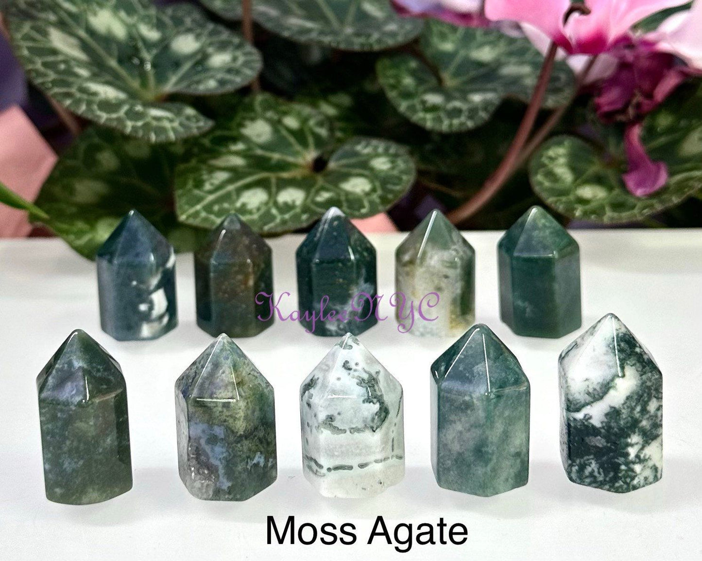 Wholesale Lot 15 pcs 1” Natural Mix Crystal Mini Obelisk Tower Point Healing Energy