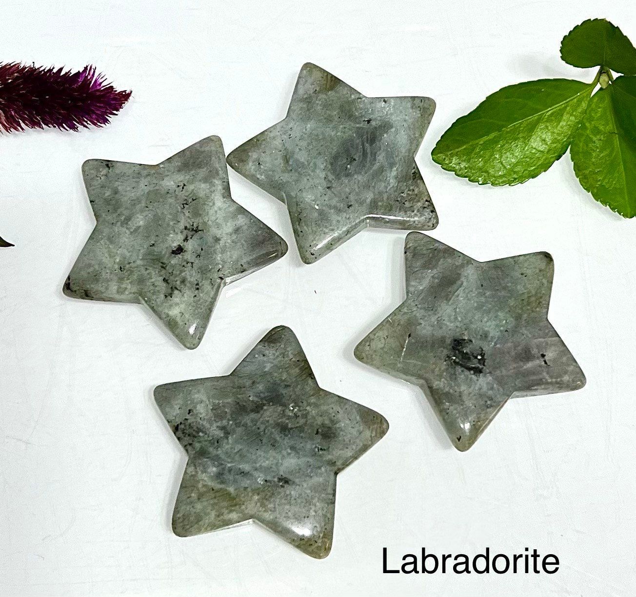 Wholesale Lot 9 Pcs 2” Natural mix Crystal Stars Nice Quality Crystal Healing Energy