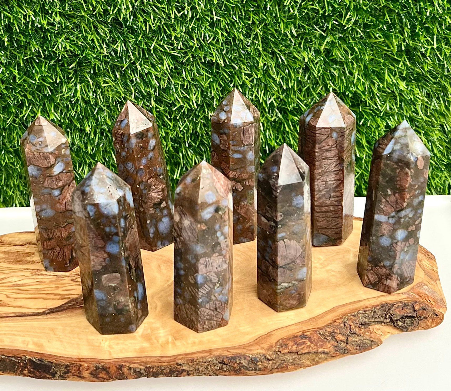 Wholesale Lot 2 Lbs Natural Que Sera Obelisk Tower Point Crystal Energy