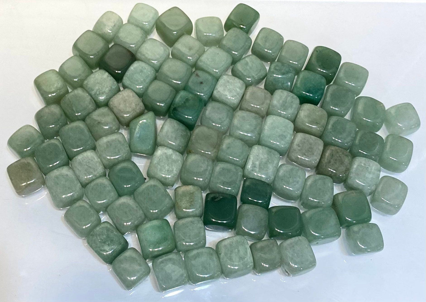 Wholesale Lot 2 Lbs Natural Aventurine Tumble Natural Healing Energy Nice Quality