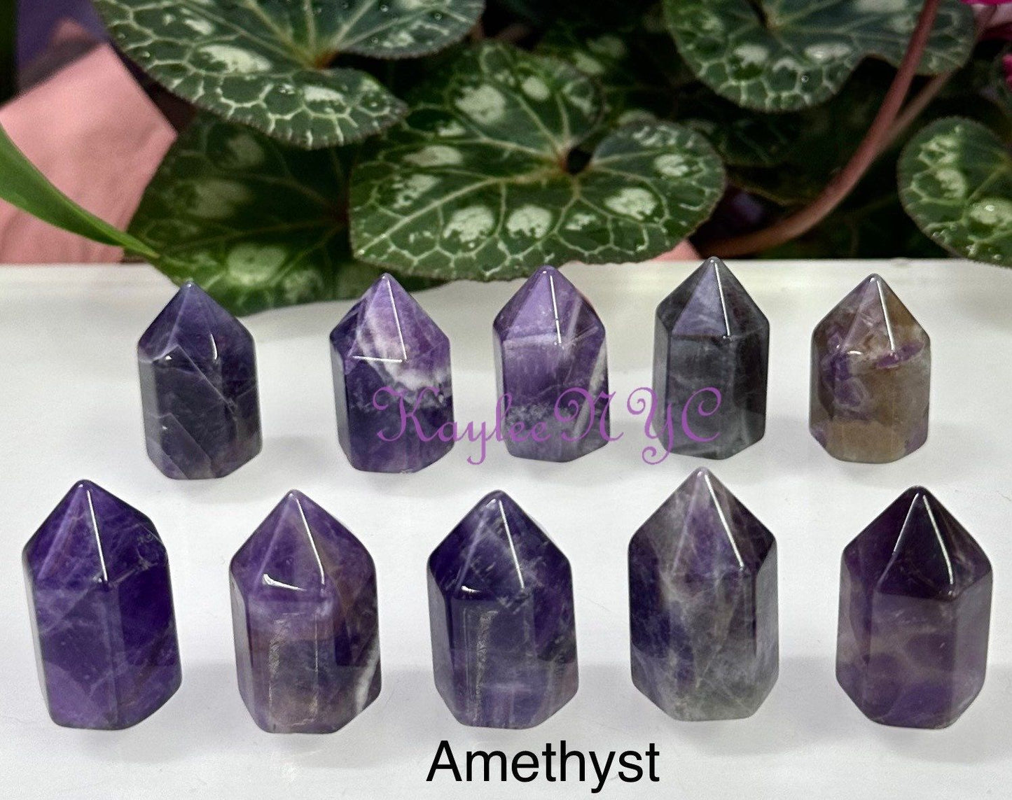 Wholesale Lot 15 pcs 1” Natural Mix Crystal Mini Obelisk Tower Point Healing Energy