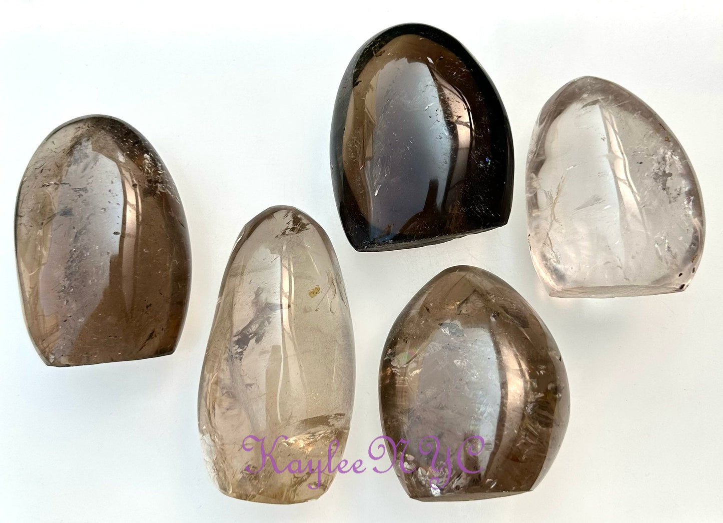 Wholesale Lot 4-5 pcs Natural Smoky Quartz Freeform Crystal Healing Energy 2.8-3 lbs