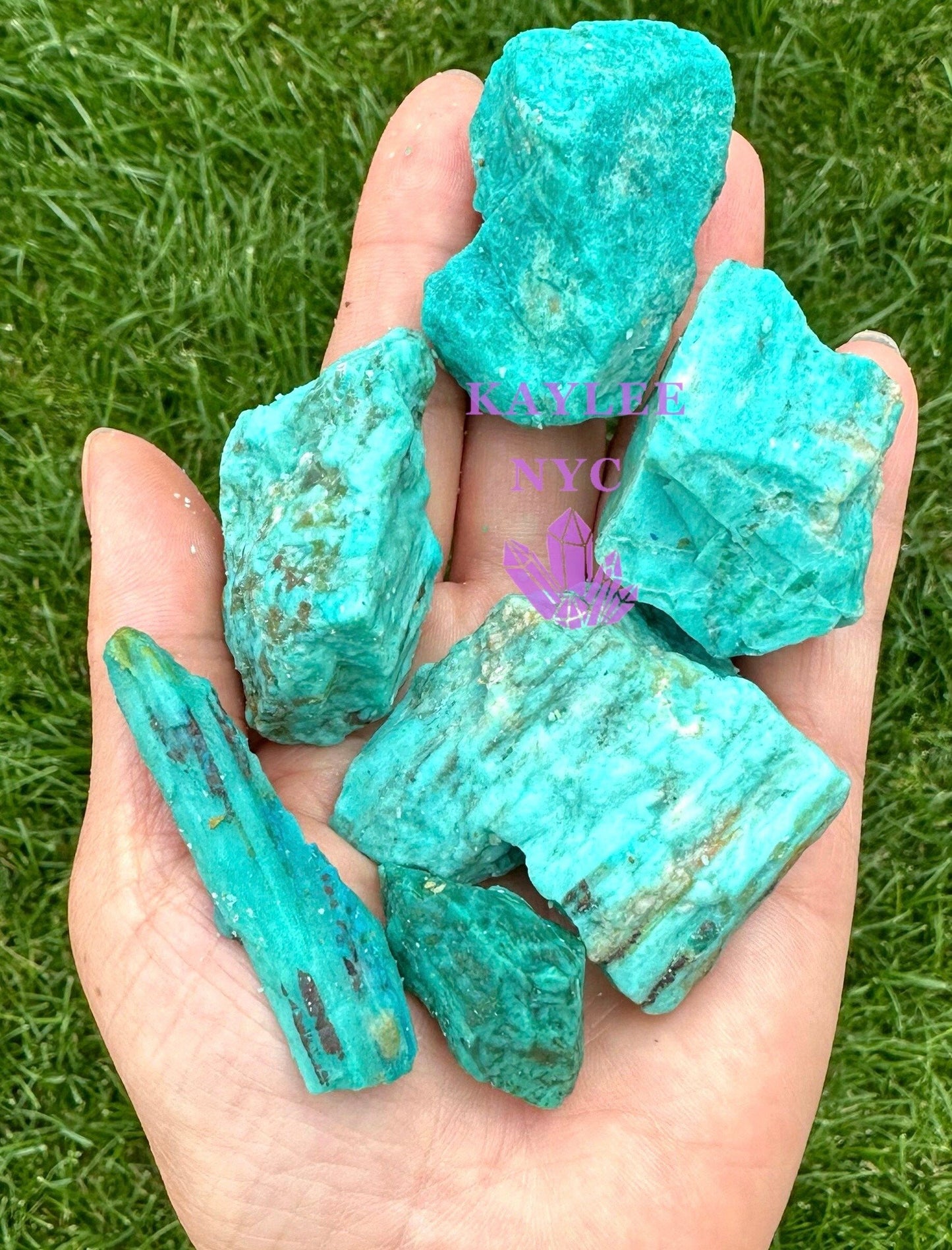 Wholesale Lot 2 Lbs Natural Raw Turquoise Crystal Nice Quality Healing Energy